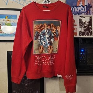Vintage y2k Diamond Supply Angels Sweater